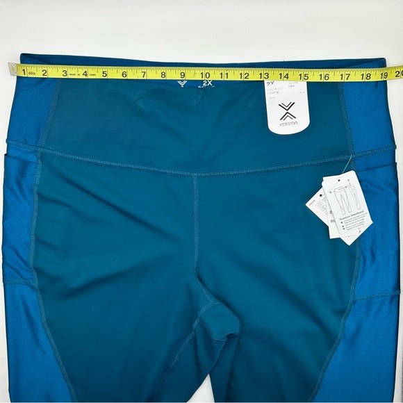 Xersion Women's Plus Size Full Length High Rise Quick Dry Legging Size 1X 2X - Picture 8 of 8